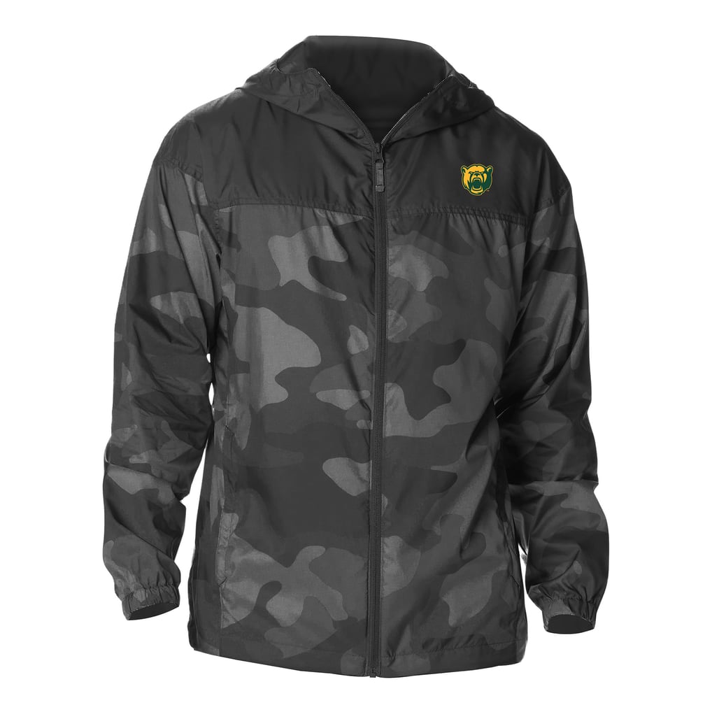  Baylor Bears Columbia Flash Challenger Novelty Omni-Tech Full-Zip Windbreaker Jacket - Black